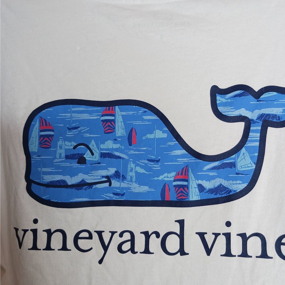 Vineyard Vines Men's 100% Cotton Pocket Tee Size Small - Picture 7 of 8